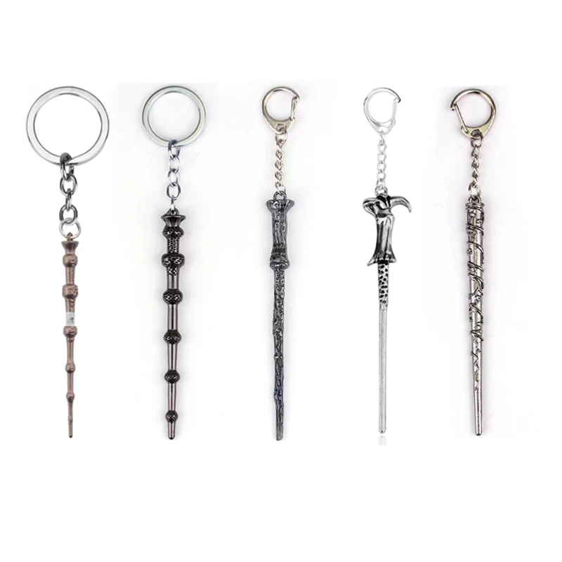 فيلم هاري المفاتيح الأزياء تأثيري العصا السحرية قلادة كيرينغ المشجعين حقيبة الظهر اكسسوارات مجوهرات هدايا #1