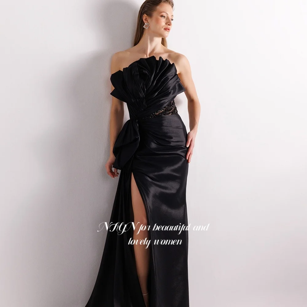 

NFYN Ruffles Formal Gown Pleats Prom Dresses Ball Princess Dress Multilayers Evening Dresses حزب فساتين Customized