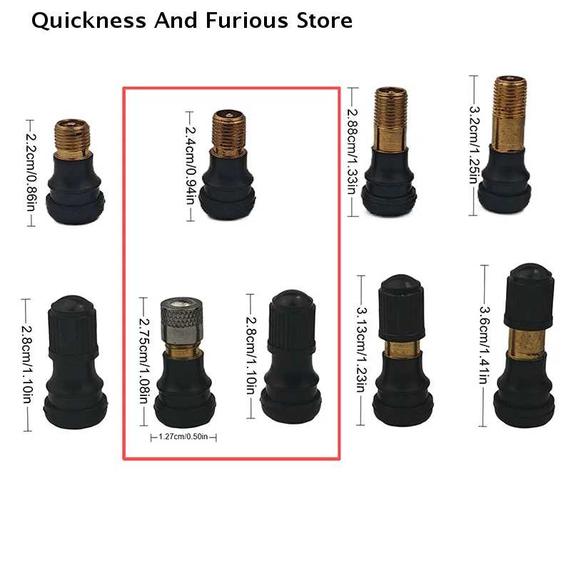 【MO】Inflatable Air Nozzle Extension Air Valve Vacuum Tubeless Air Valve For M365 1S Electric Scooter Wheel Gas Valve Parts