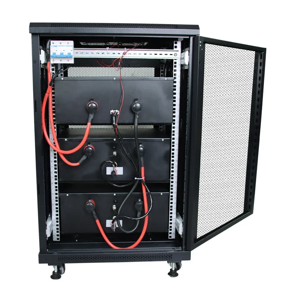 OEM Rack Mount super capacitor battrty baterias recarregáveis LiFePO4 bateria 48V 200Ah para armazenamento de energia solar e telecomunicações