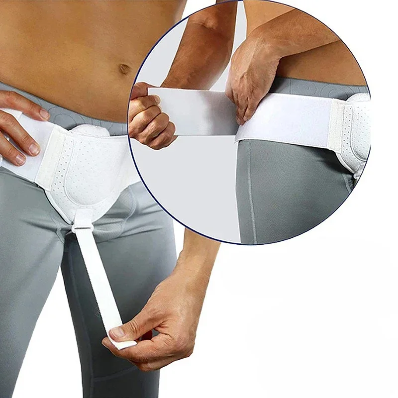 하이니아 벨트 트러스, 스포츠용 인구니 헤르니아 지지대, 통증 완화 회복 스트랩, 통기성 헤르니아 벨트