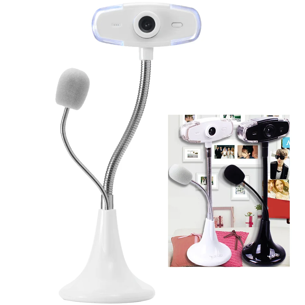 

Computer Webcam Random Color High Precision No Driver Clear Video Conference Computer Camera Desktop Pc Microphone