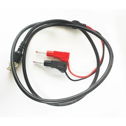 BNC male to 4mm banana plug Q9 signal test cable Oscilloscope probe Q9 coaxial test cable 1 M