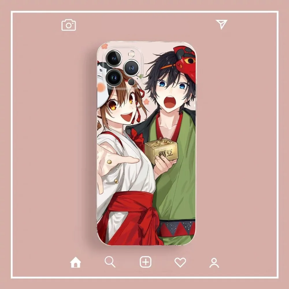 Anime Horimiya Phone Case For iPhone 13 14 Pro Max XS XR 12 11 Pro 13 Mini 6 7 8 Plus Clear Back Cover Capa