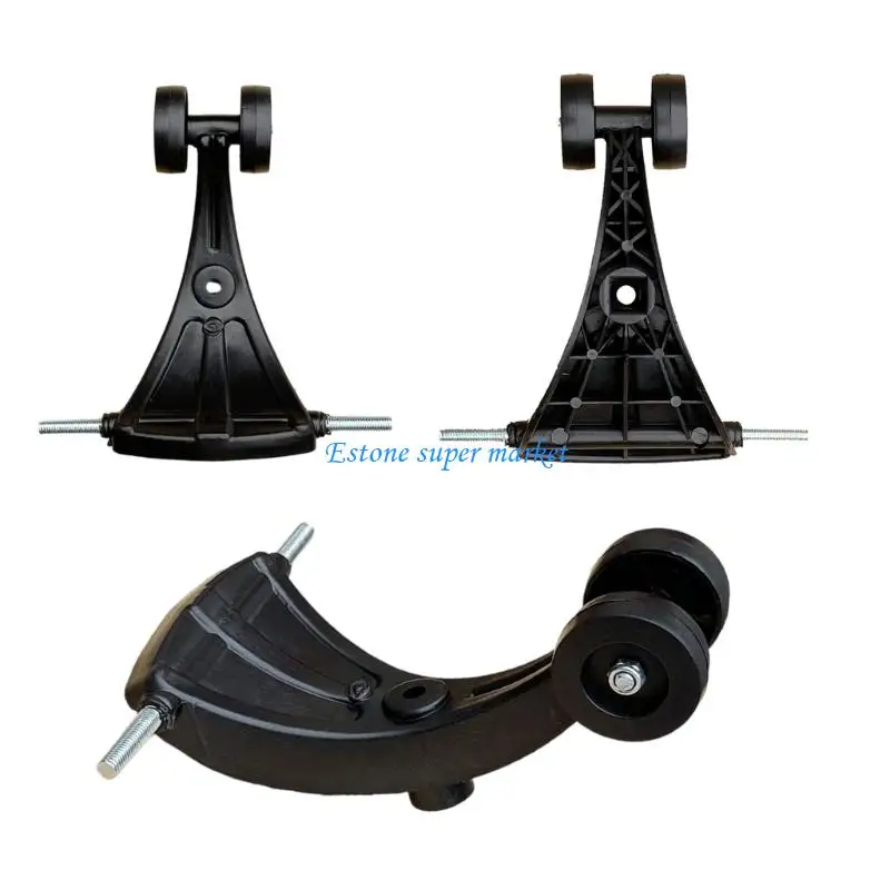 

090B 3PCS Wheel Triangle Replacements For Kids Swing Car Easy Installation Ride On Swing Car Toy Wheel Repair Part Accessory