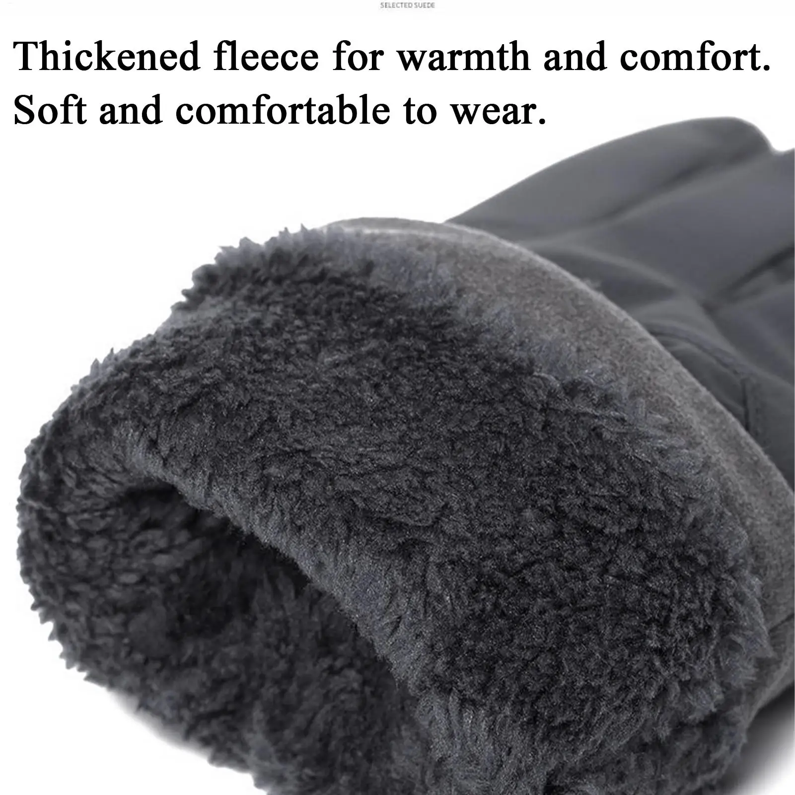 Heated Gloves Windproof USB Heating Gloves Hand Warmers For Winter Anti-Slip Electric Touchscreen Mittens For Working Sledding