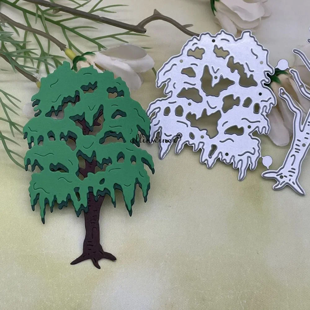 New Tree decoration Metal Cutting Dies Stencils For DIY Scrapbooking Decorative Embossing Handcraft Die Cutting Template