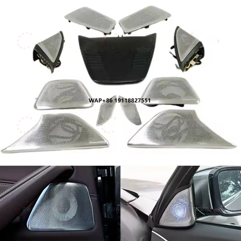 3D Rotating Speakers for 5 Series G38 G32 Interior Upgrade 528 530 540li Car Audio Speaker System