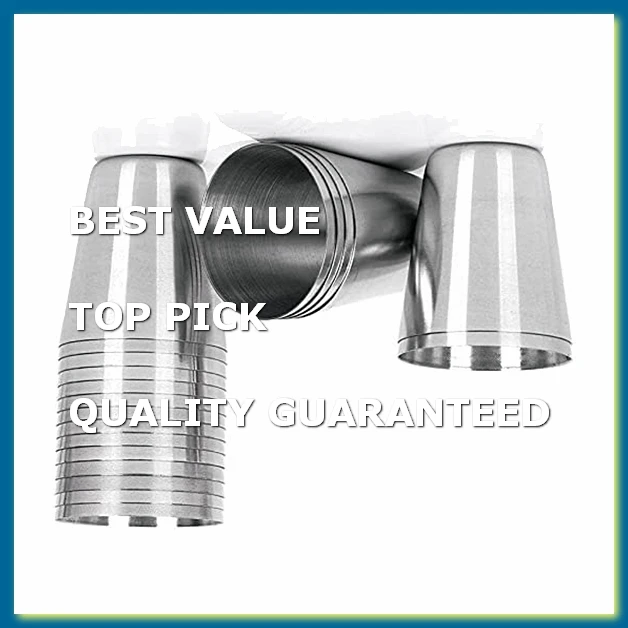 15 Pcs Stainless Steel Shot Glasses Drinking Vessel,30Ml(1Oz) Camping Travel Coffee Tea Cup,for Whiskey Tequila Liquor
