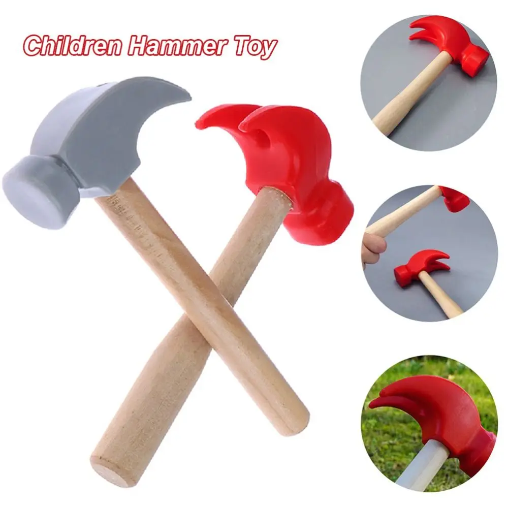Per bambini Strumento Giocattolo Bussare Giocattoli Simulazione Martello Bambini Martello Strumenti di manutenzione Martello ad artiglio Giocattolo