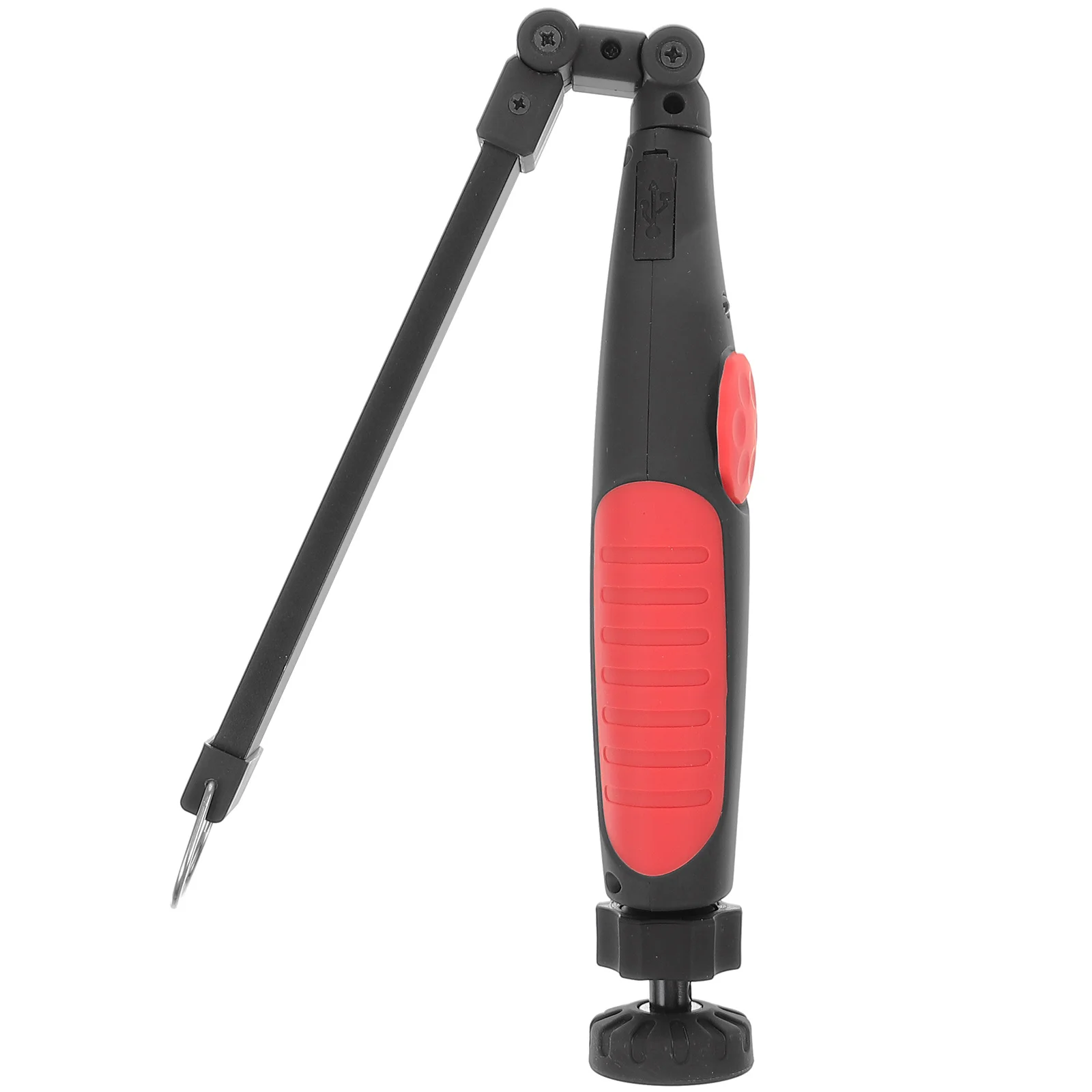 

1 Set Usb Rechargeable Cob Work Light Enhanced Abs Adjustable Brightness 360° Rotation Inspection Light Portable Camping Lamp