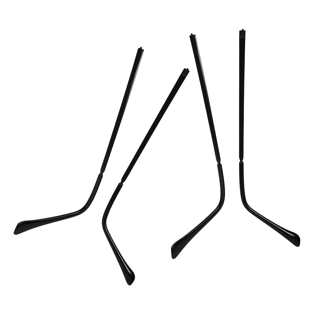 

2Pairs Glasses Arm Replacement Universal Eyeglasses Repair Temple Easy Install Comfortable Fit Replacement Glasses Arms