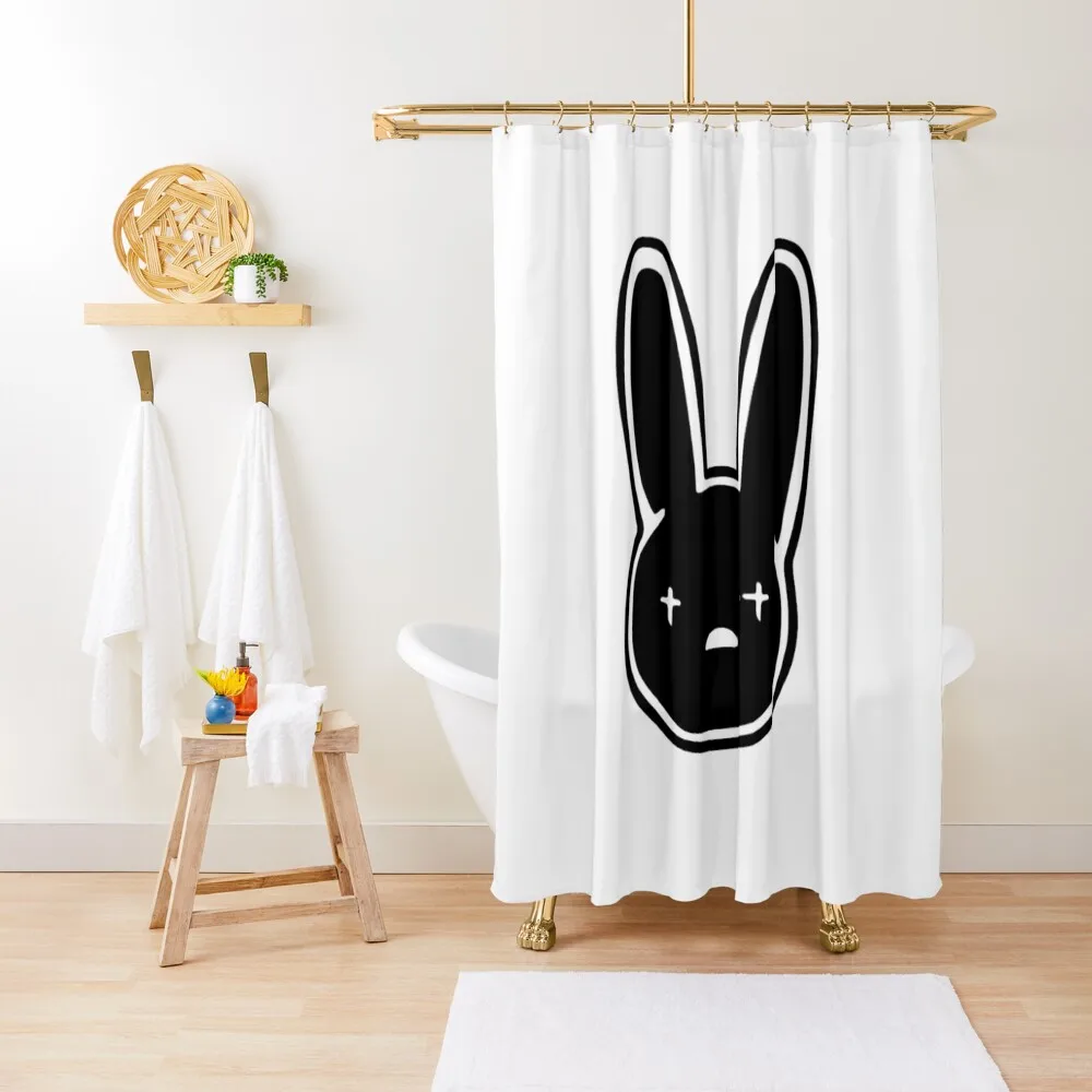 

Bad Bunny Logo Shower Curtain Bathroom Showers Luxury Bathroom Bathroom And Shower Products Waterproof Shower Curtain