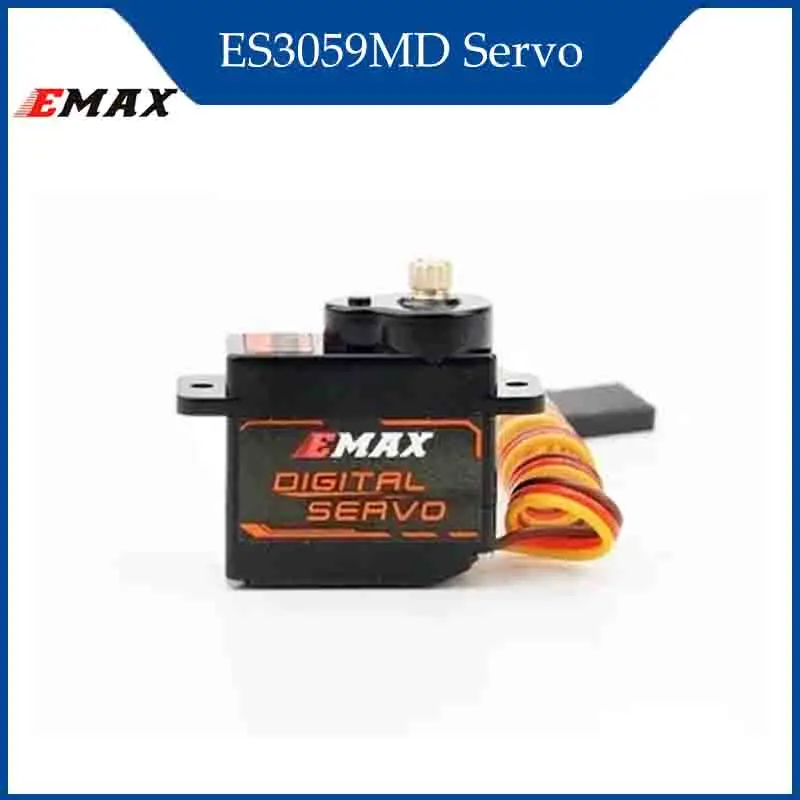 

Emax ES3059MD 12g Metal Digital Actuator for Model and Robot PWM Actuator RC Tools
