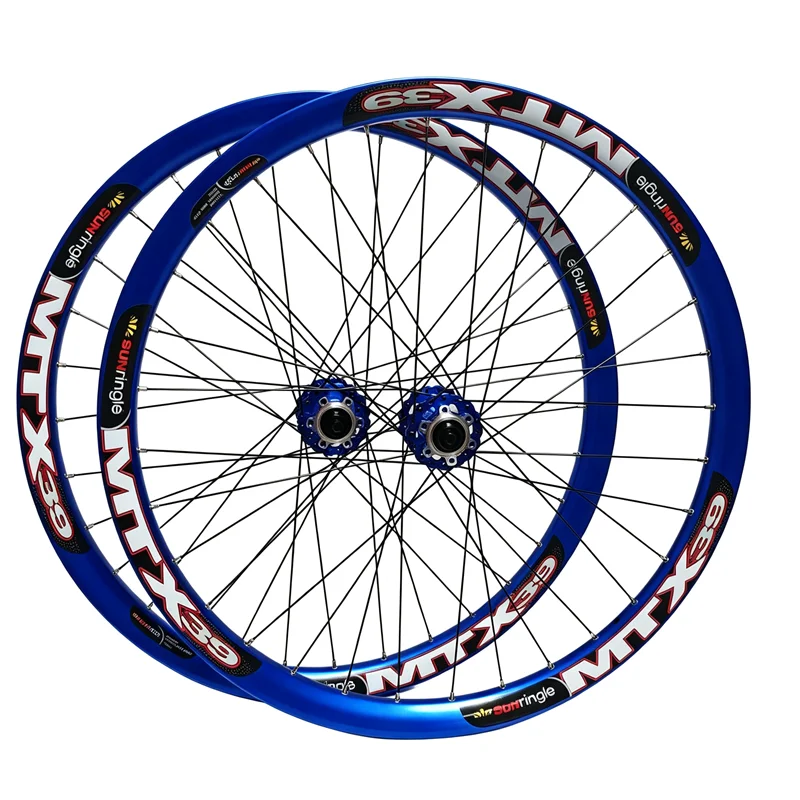 Sun Ring Mtx33 Mtx39 26 27,5 Zoll MTB-Laufradsatz Hochfeste Felge DH AM 32H MTB-Laufräder Downhill Fahrrad 29 Zoll Laufrad