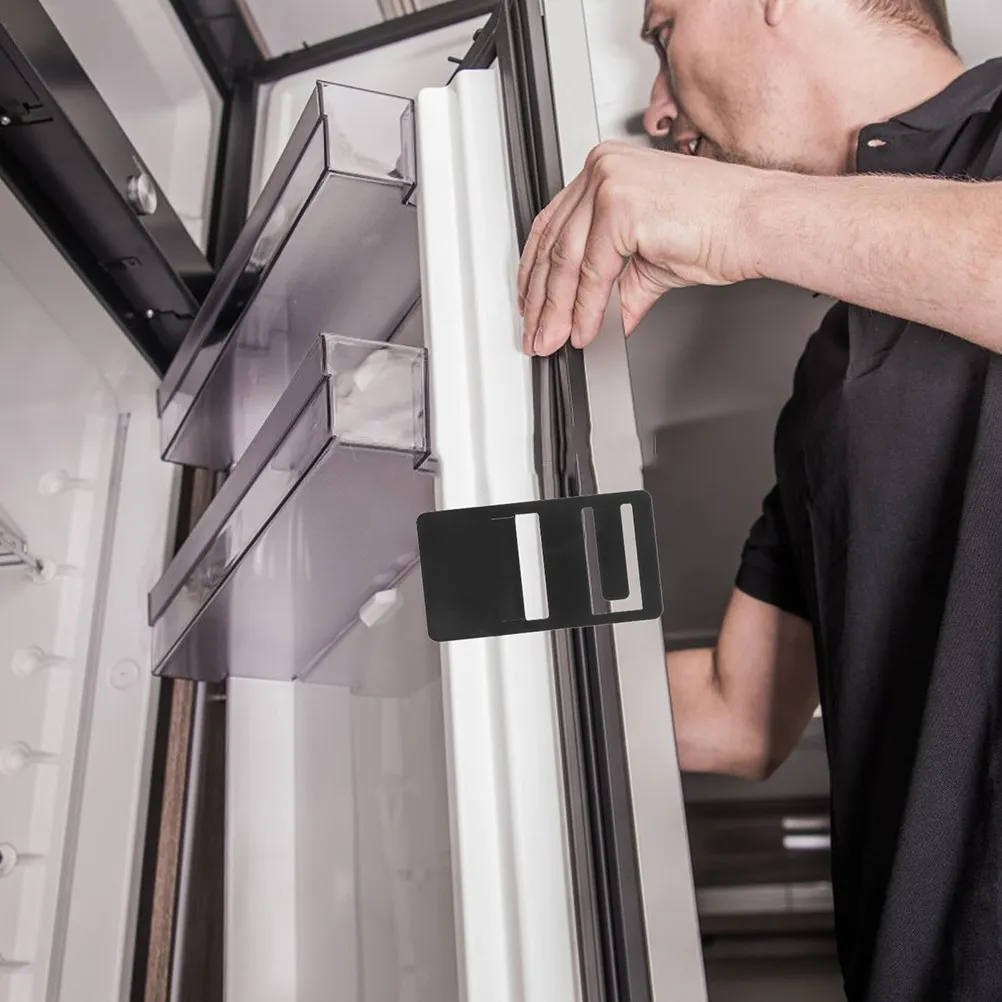 

2 шт. зажимы-фиксаторы для дверцы холодильника RV, для моделей DM26xx, DM28xx, аксессуары для холодильников, для надежного крепления вентиляционной крышки