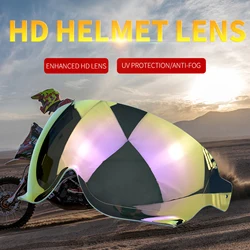 Motorcycle Helmet Visor Replacement for SHOEI JO EX-ZERO CJ3 Helmet Motorcycle Wind S-hield Helmet Lens Motorcycle Helmet Lens