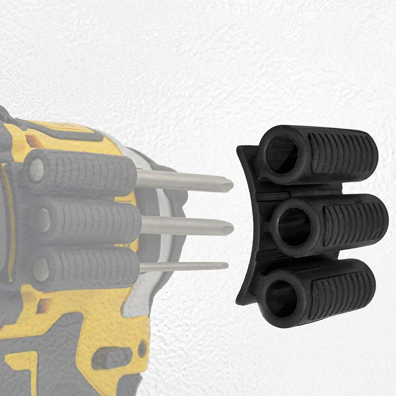 

Bit Gripper Quick Change Bits Holders Mount Attachment Driver Bits Side Holder Of Power Drill Or Driver For Most Drills Tool