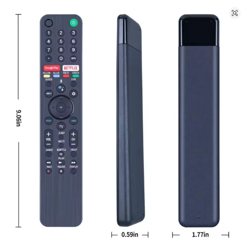 Smart Voice TV Remote Control RMF-TX500U Compatible with XBR-49X800H XBR-55X800H XBR-65X800H XBR-75X800H XBR-85X800H Models