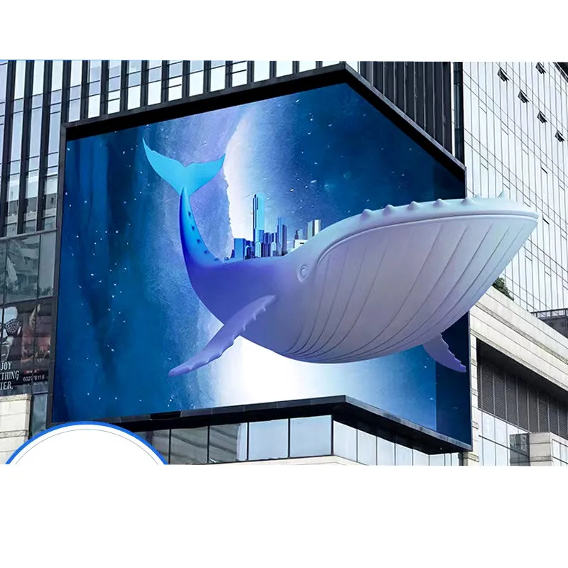 Naked Eye Led Video Screen P10 P8 P5 P4 Immersive Advertising Interactive 3D Video Wall Screen Outdoor 3D LED Display
