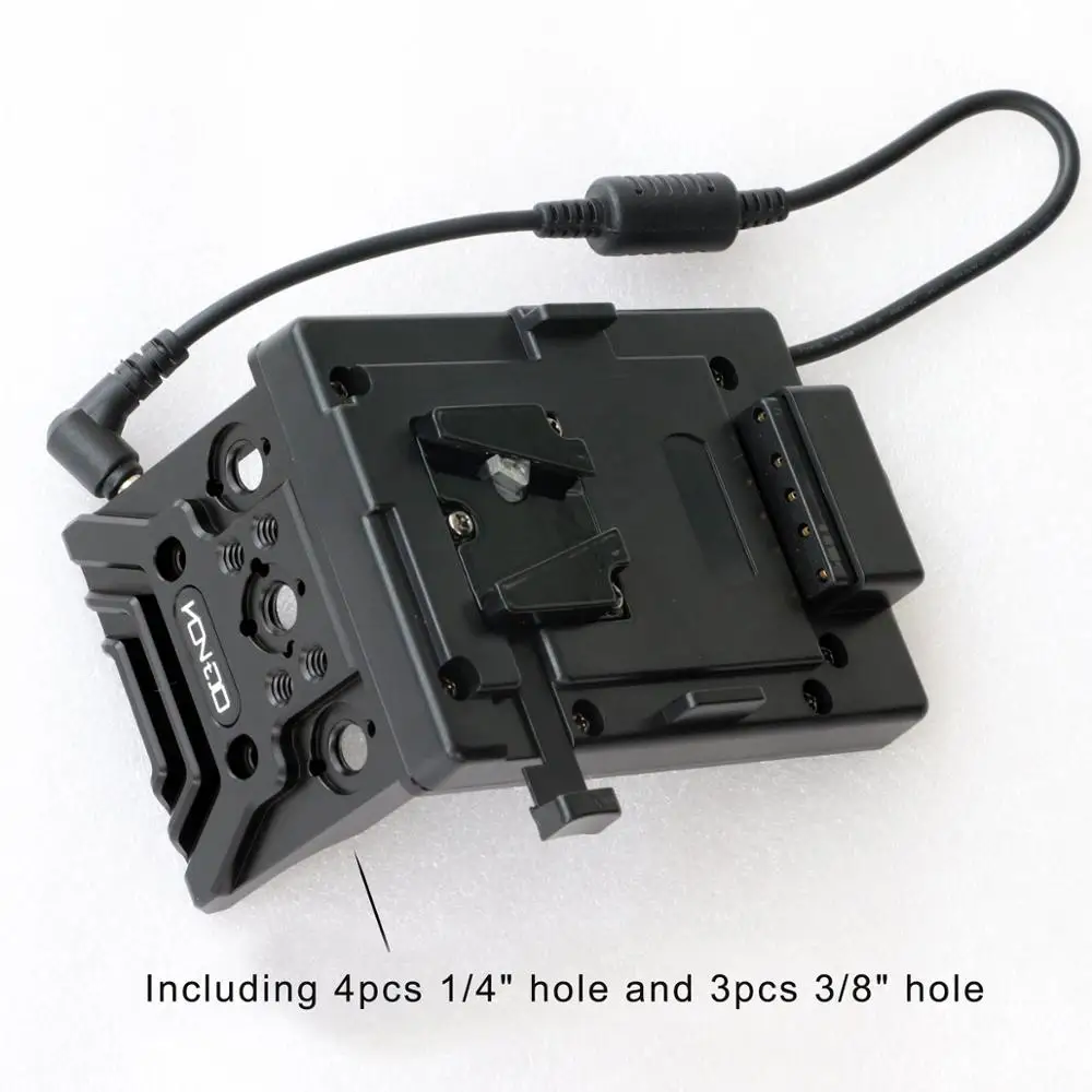 

Hontoo V-lock V mount battery plate power supply for SONY FX9 camera rig battery plate