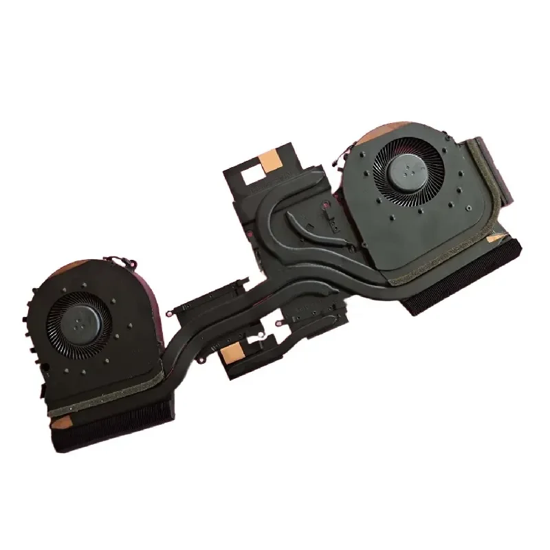 Original New Laptop Cooling Fan Heatsink Assembly L62866‑001 For HP Omen 17‑CB 5‑Plus 6‑Plus TPN‑C144 RTX2070 RTX2080
