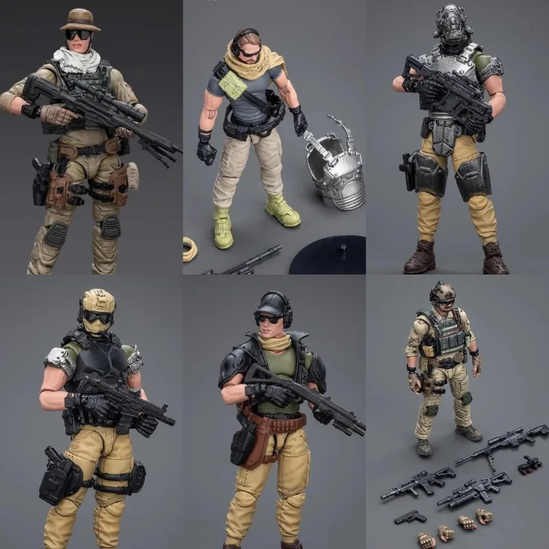 JOYTOY 1/18 스케일 군인 군사 시리즈 미 육군 델타 폭행 분대 사이클론 폭행 기갑 3.75in 액션 피규어 모델