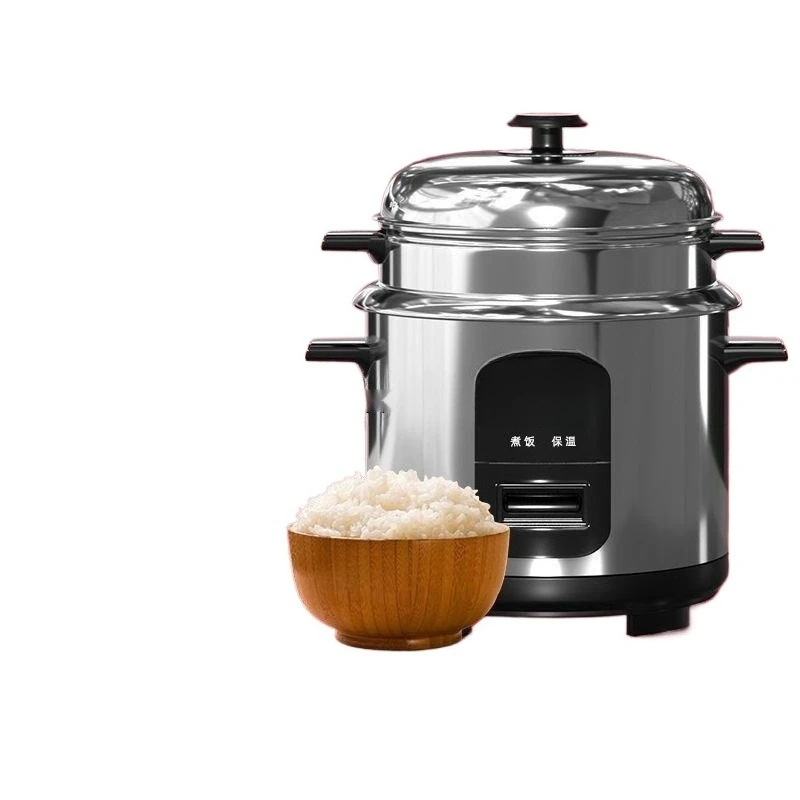 Hot selling old-fashioned rice cooker, stainless steel inner pot, multifunctional large capacity electrical appliance, view 5