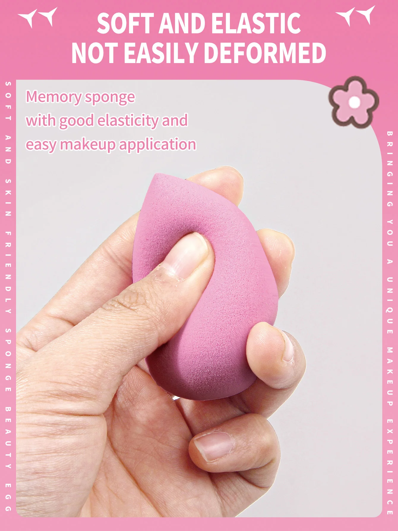 100PCS Makeup Sponge,Suitable For Cream & Powder Concealer, Loose Powder Makeup Applicator