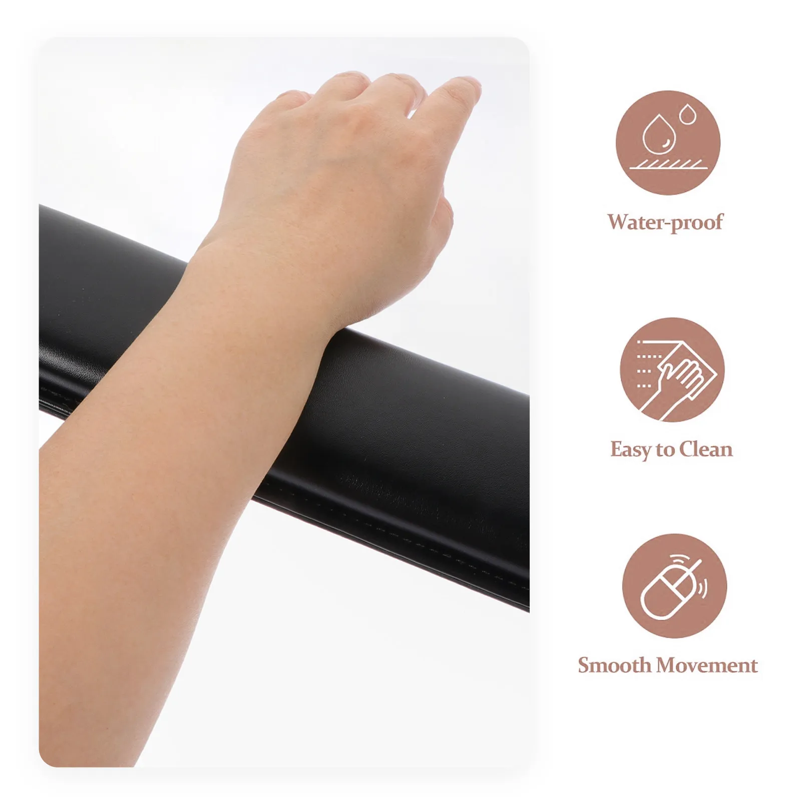 

Premium Keyboard Wrist Rest Anti-Slip Design for Mechanical Gaming Typing Comfort Ergonomic Support Wrist Pain Relief