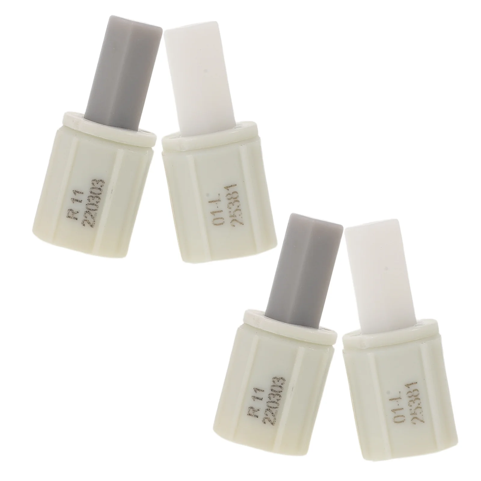 

4pcs Toilet Seat Damper Connectors Replacement Soft Close Buffer Hinges For Silent Closing Universal Fit Bathroom Lid Drop