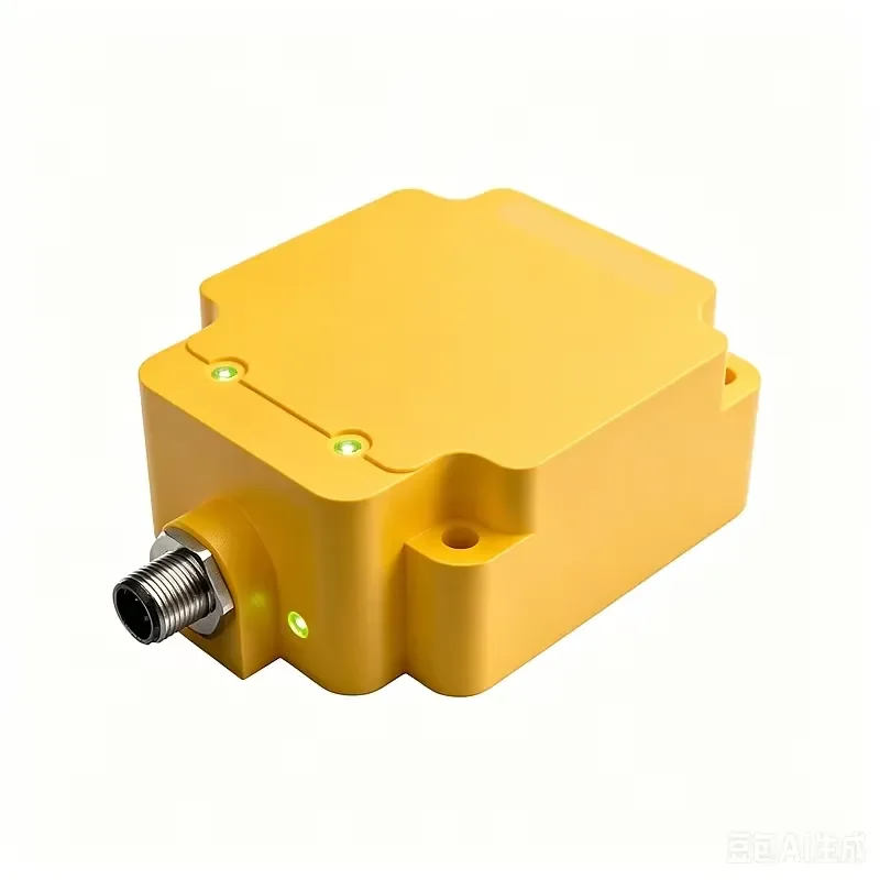 TNLR-Q80-H1147 HF RFID Read Write Head 13.56MHz ISO15693 Max 215mm M12 IP67 Q80 Housing