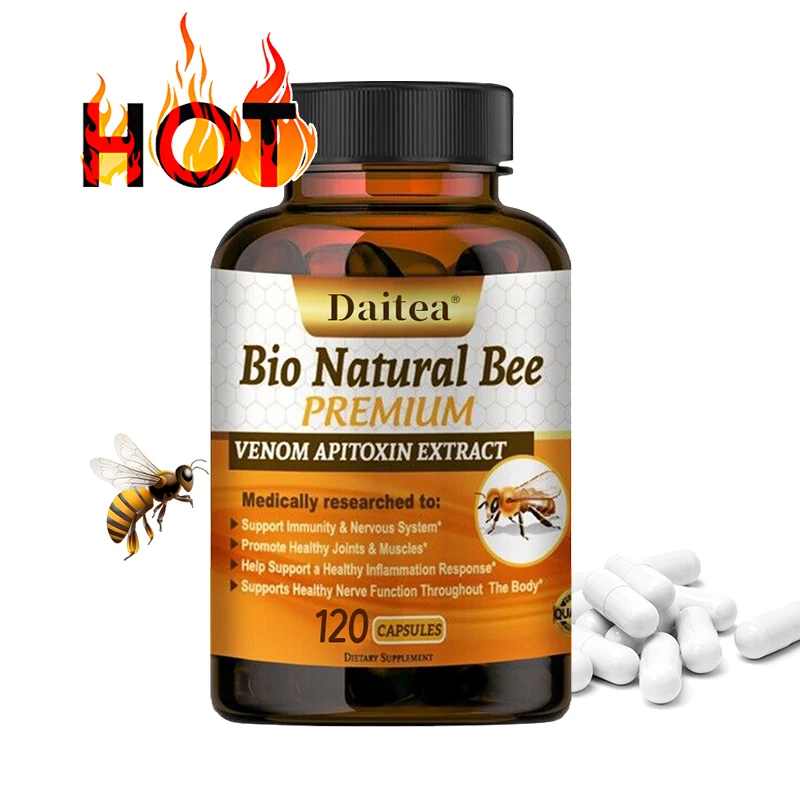 Premium Bee Venom Extract Anti-inflammatory Extract Abee Therapy for Arthritis Pain, Promotes Joint Health