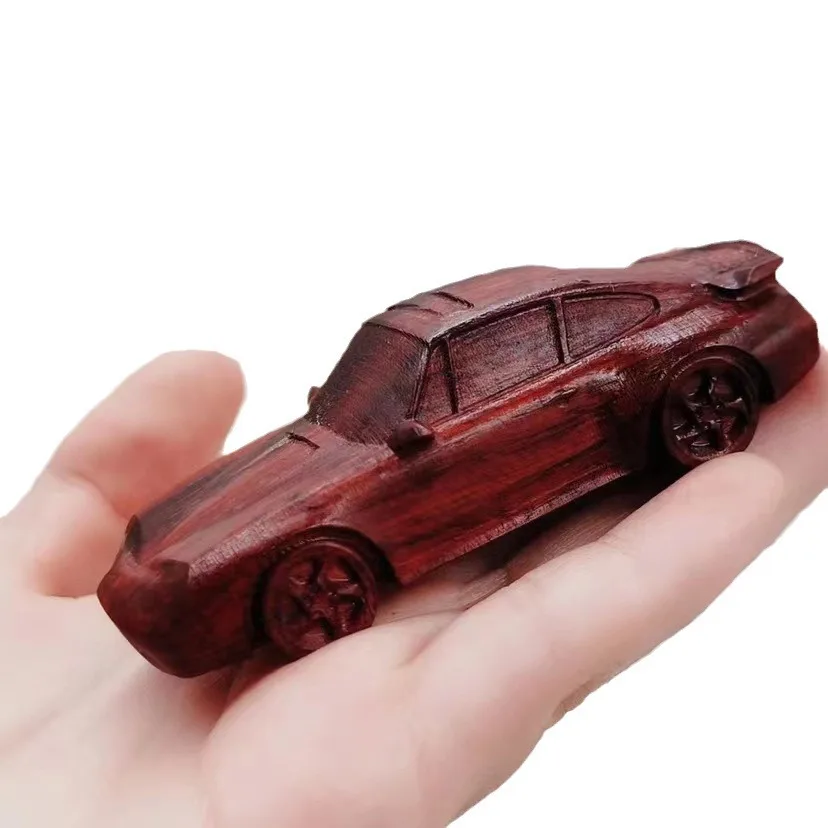 

Beech wood carving car handle ornament model home play ornament Chinese root carving