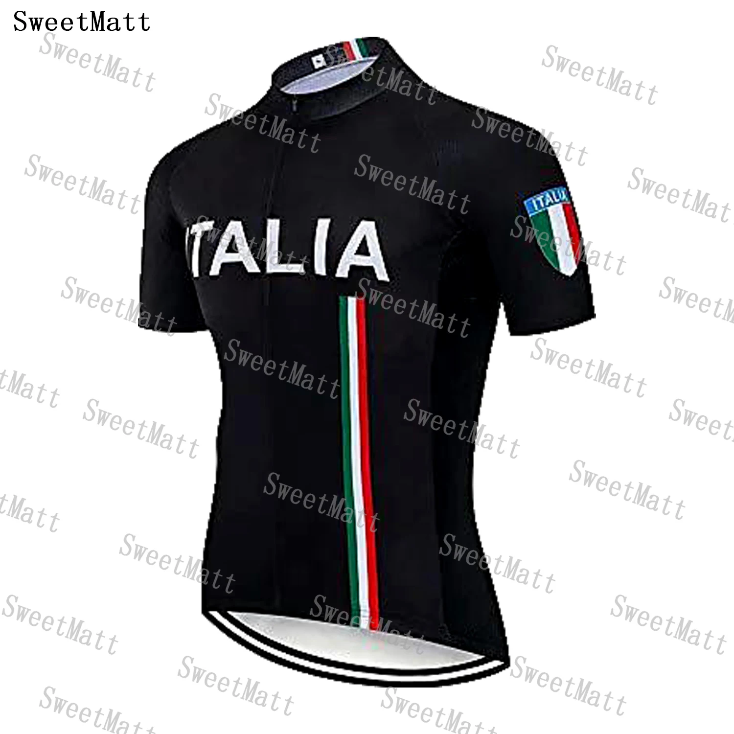 New Italy Polyester Quick Dry Outdoor Sports Cycling Jersey  Breathable Sweat Absorption Men\'s Bicycle Short Sleeve