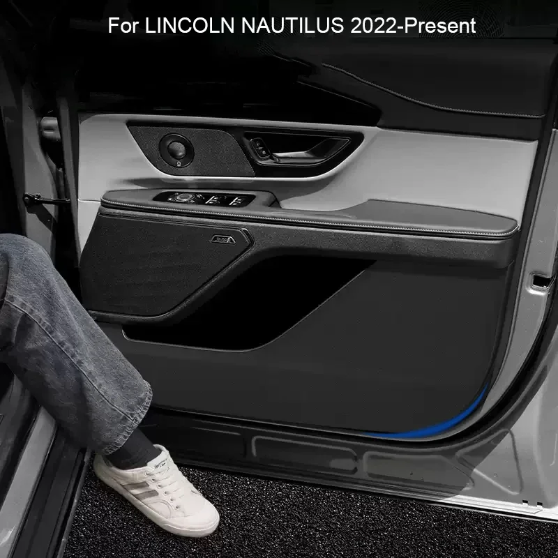

Для LINCOLN NAUTILUS 2022-2026 автомобильная передняя стойка, дверная противоударная защитная накладка на багажник, устойчивая к грязи и царапинам, аксессуары для интерьера