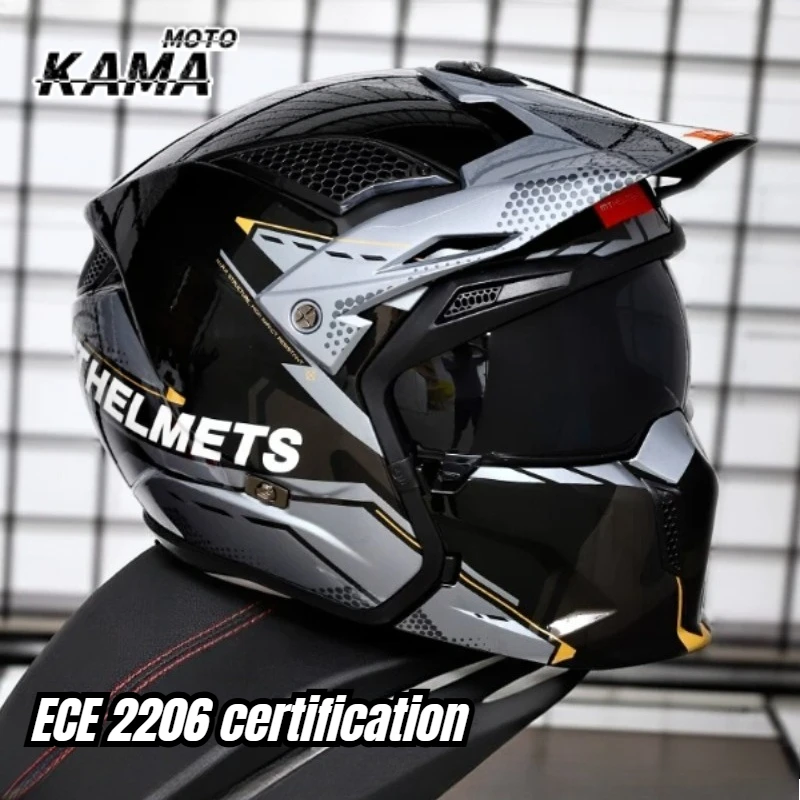 Motorcycle Helmet Full Face Capacete Snake Carbon Fiber Casco MT Colour Lens DOT ECE 2206 Certification for Honda for Yamaha