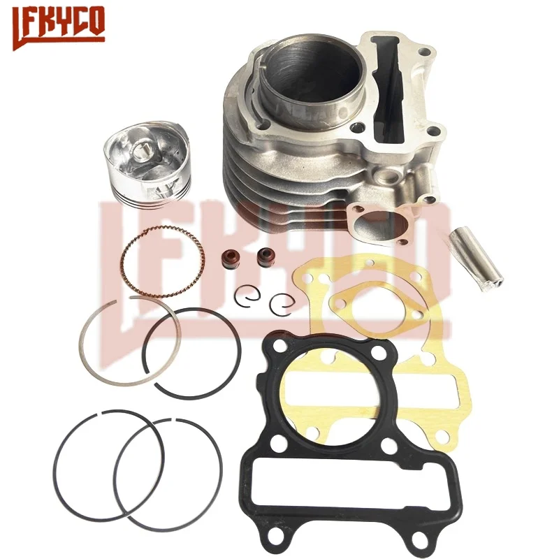 Motorcycle Accessories 50mm Engine Part Cylinder Kit 100CC Motor for Honda Wing Wuyang Princess GGC100 WH100T-A-H-F Motoblock