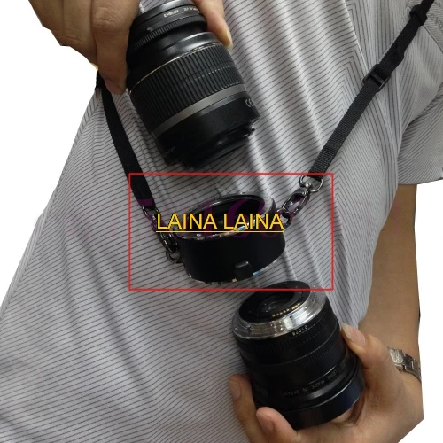 

Держатель для двух объективов Stand-by Helper Lens Flipper: Быстросменные инструменты для Canon, Nikon, Sony NEX A7, A7R, DSLR-камер