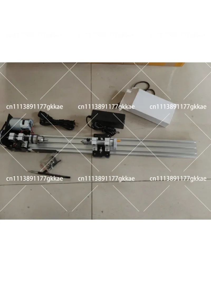 Mini Multifunctional Lathe 220V Stepless Speed Control Metal Wood Working Machine