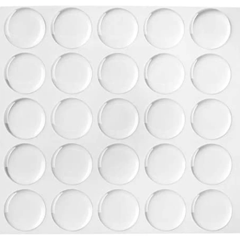 18mm Clear Round Epoxy Sticker Adhesive Easy Sealer DIY Jewelry Pendant Crafts Bottle Caps Making