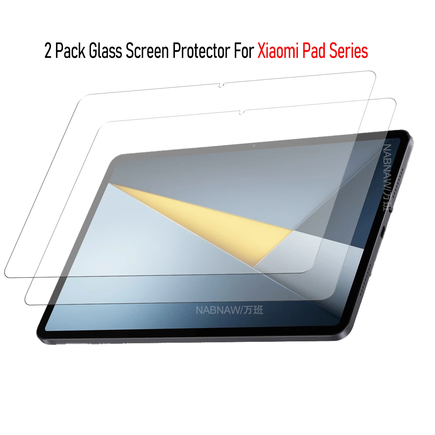 

For Redmi Pad 2 Pro PadSE Tempered Glass Film Screen Protector On Xiaomi POCO Pad M1 12.1" X1 Tablet Scratch Proof HD Protector