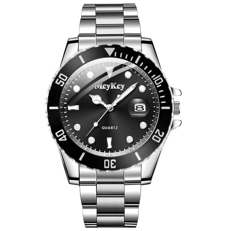 الفاخرة الطلب الكبير رجال الأعمال الساعات موضة التقويم ساعة كوارتز رجالية Reloj Hombre