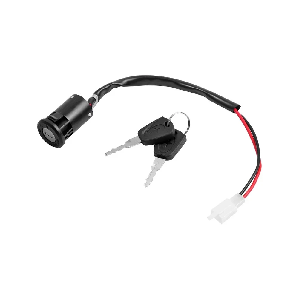 Two Speed Electric Scooter Ignition Key Switch Standard Replacement Part for Nissan LEAF Fits E-Scooter Tricycle Models ABS