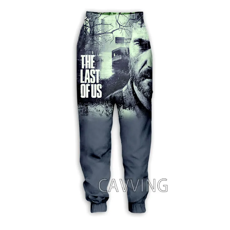 CAVVING-pantalones deportivos informales con estampado 3D The Last Of Us para mujer y hombre, Jogging