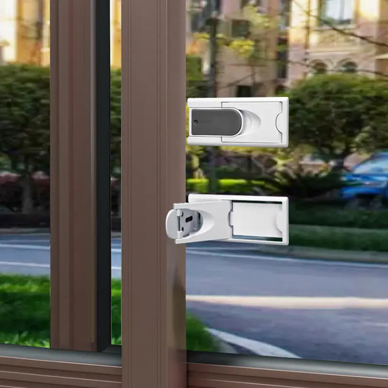 Portable Sliding Window Lock Baby Safety Lock Child Proof Window Stopper Adjustable Security Lock For Sliding Door Window