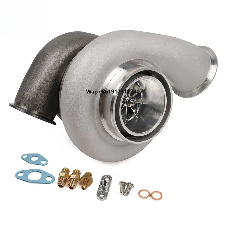 

Kingtec Racing G42 1200 73mm 1.01A/R V-Band Ball Bearing G42 1200 Dual Vband Turbo for Racing Cars