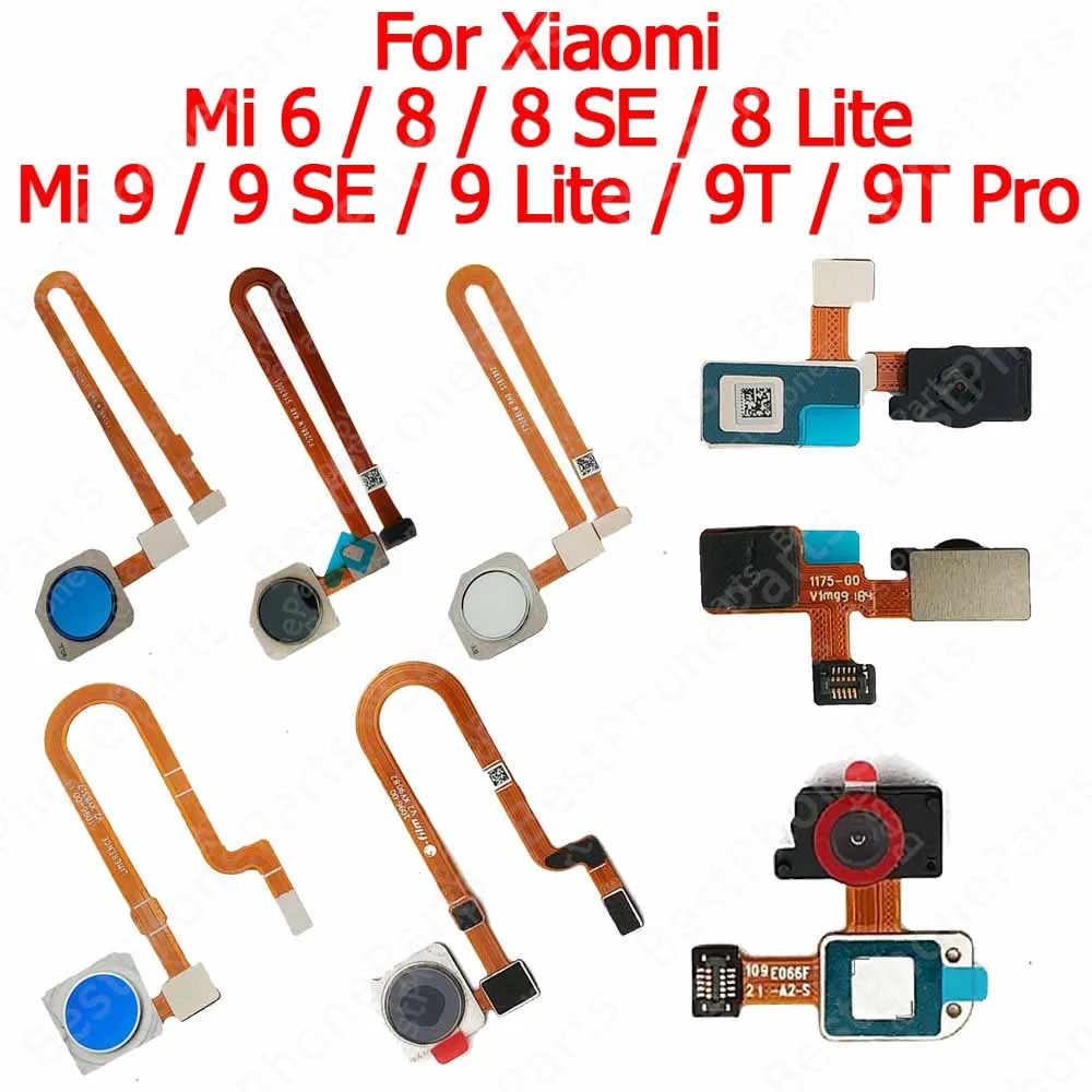 Neue Rückkehr Schlüssel Fingerprint Sensor Für Xiaomi Mi 8 SE 9 Lite 6 9T Pro Mi6 MI8 Mi9 fingerprint Scanner Flex Kabel