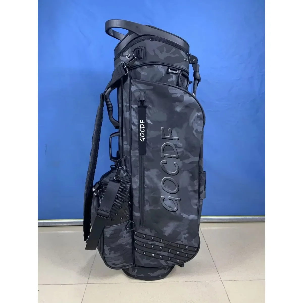 

2024 New Golf Bag Back Shoulder Lightweight Caddy Bag Cloth Double Hat Golf Stand Bag 골프 가방