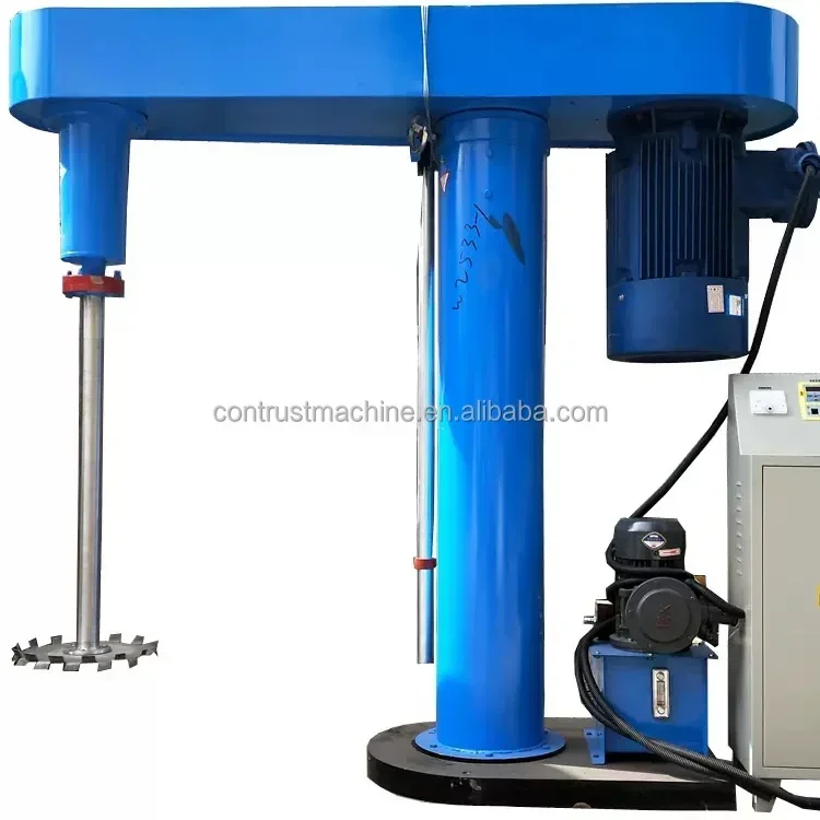 1000 Liter Paint Mixer 22KW Decorative Paint High Speed Disperser